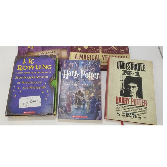 Vintage Harry Potter Books/Games, LOT OF 6,  PRE-OWNED - Picture 2 of 10